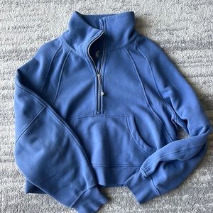 Lululemon Scuba Funnel Neck half zip